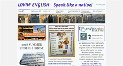Desktop Screenshot of nochinglish.org